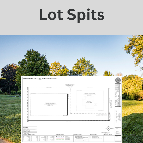 Lot Split Service /Split Your Property & Create a New Lot